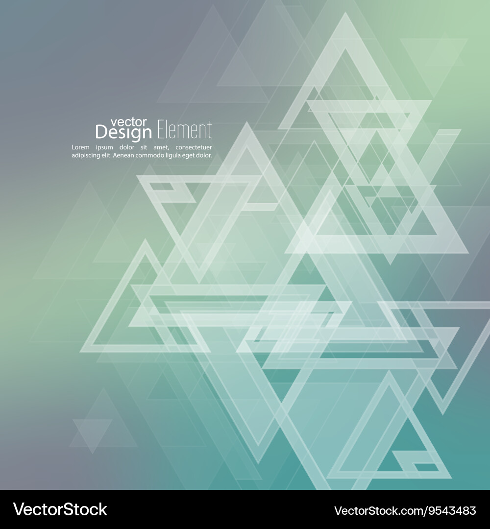 Dynamic Geometric Abstraction vector image