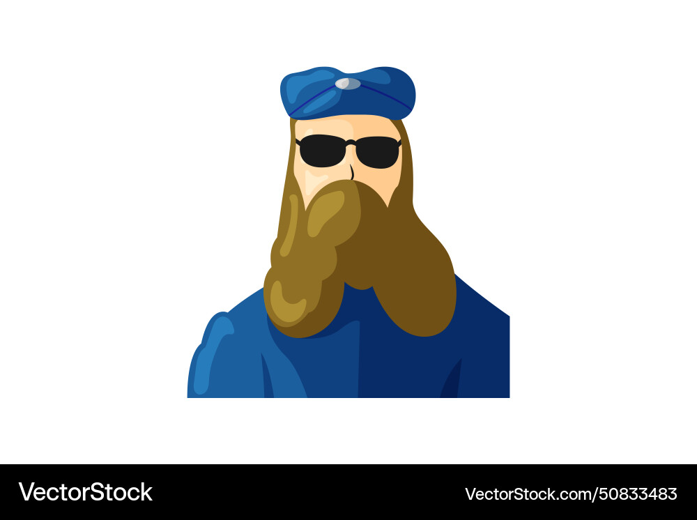 Funny and weird sticker design – Royalty-Free Vector | VectorStock