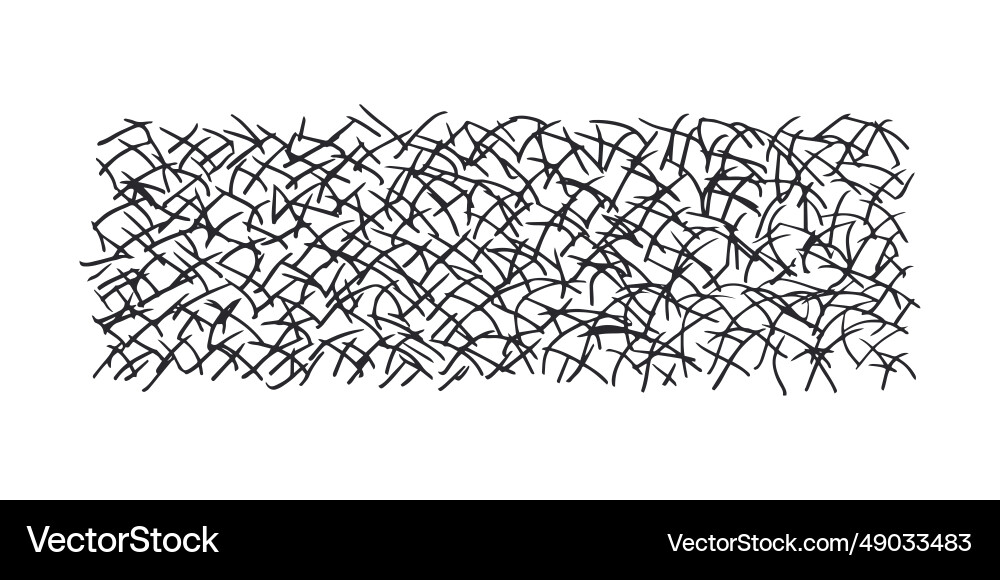 Horizontal pattern texture line hand drawn Vector Image
