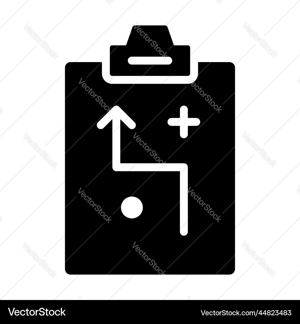 Planning icon user interface as a simple sign Vector Image