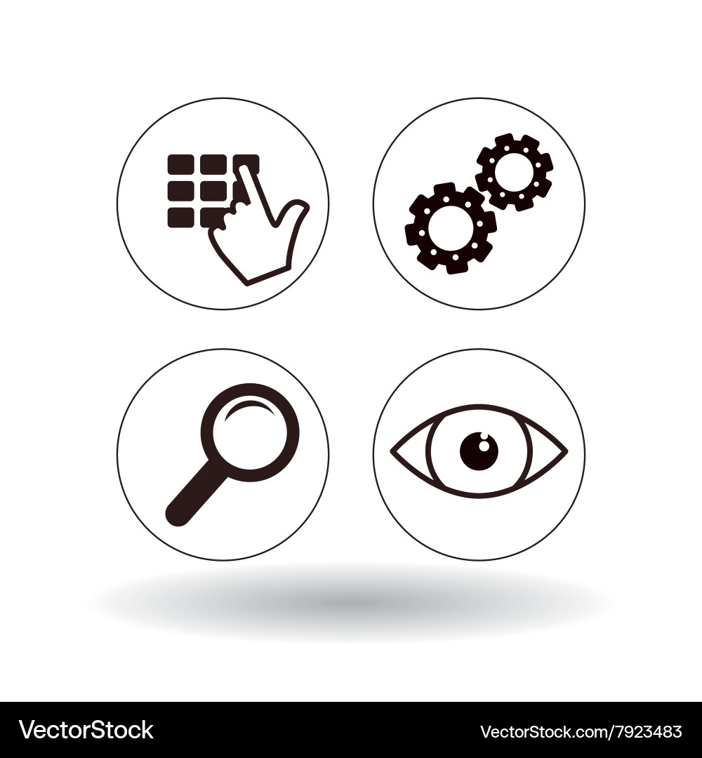 Security system design vector image