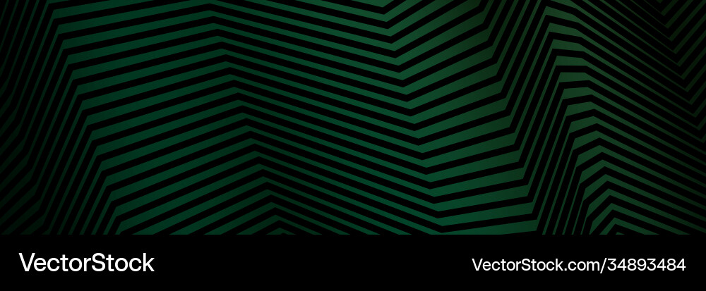 Banner wave lines pattern an abstract stripe Vector Image