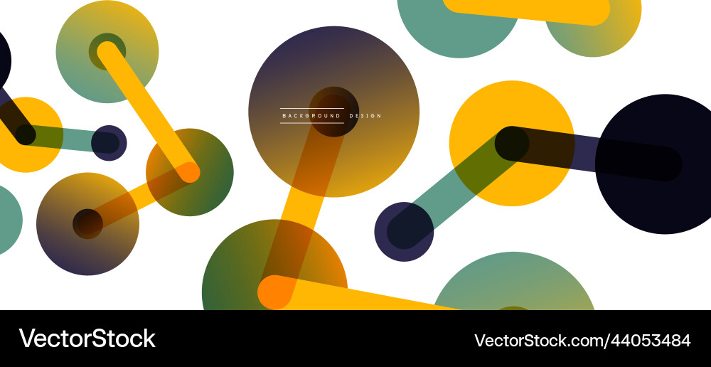 Network concept abstract background dots Network concept abstract background dots vector image