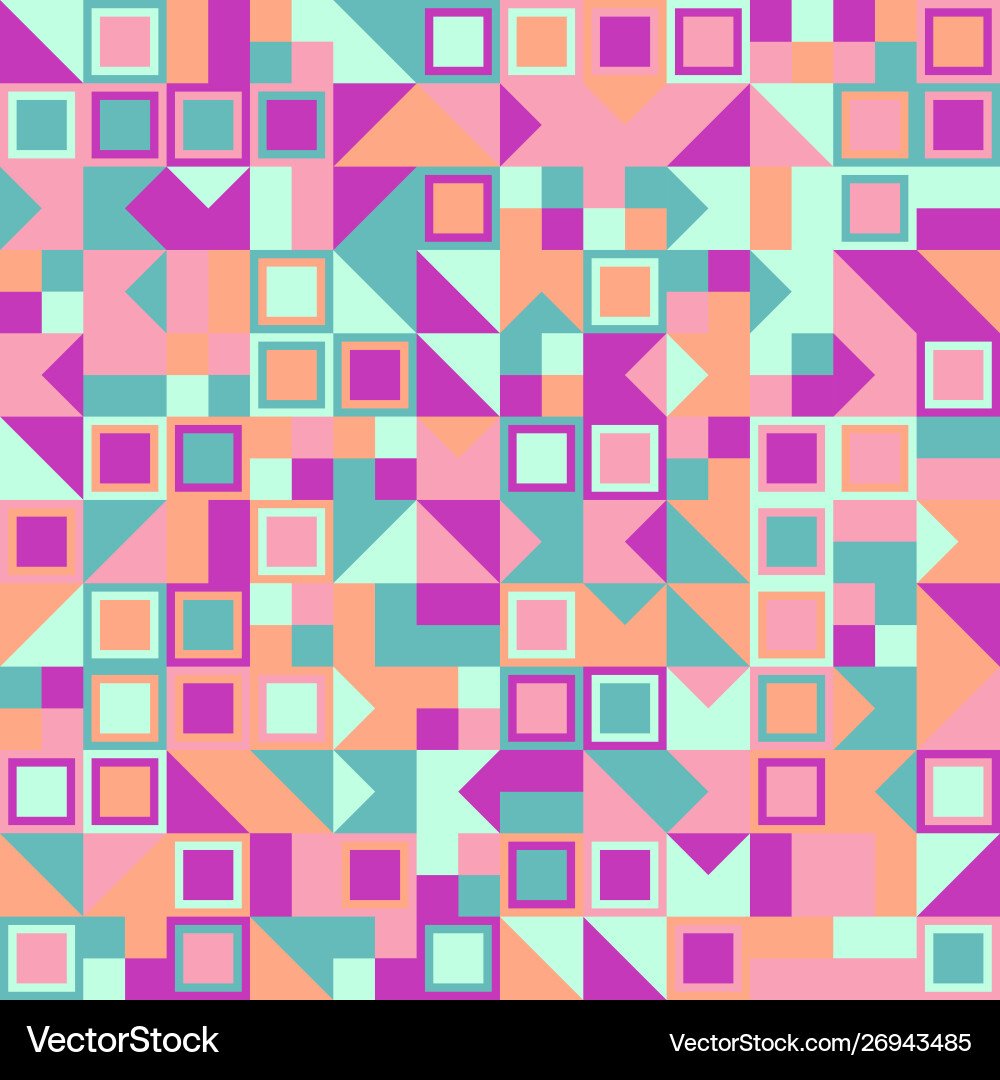 Geometric pattern background - abstract graphic vector image