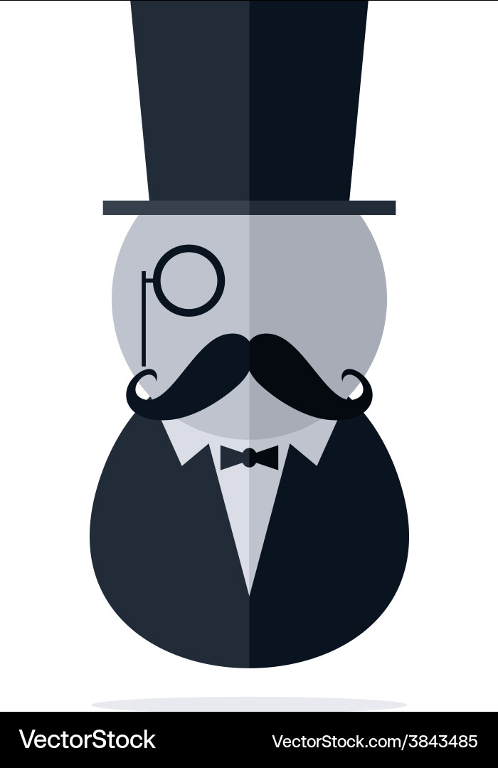 Tuxedo man Vector Image