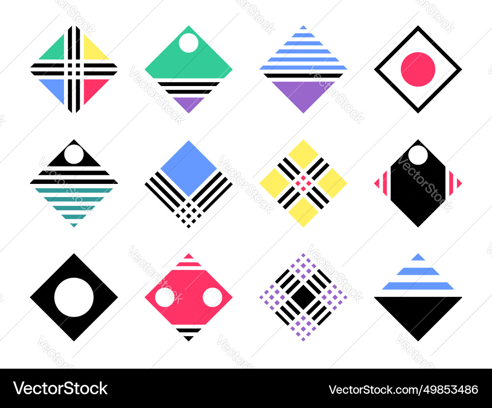 Design elements set Design elements set vector image