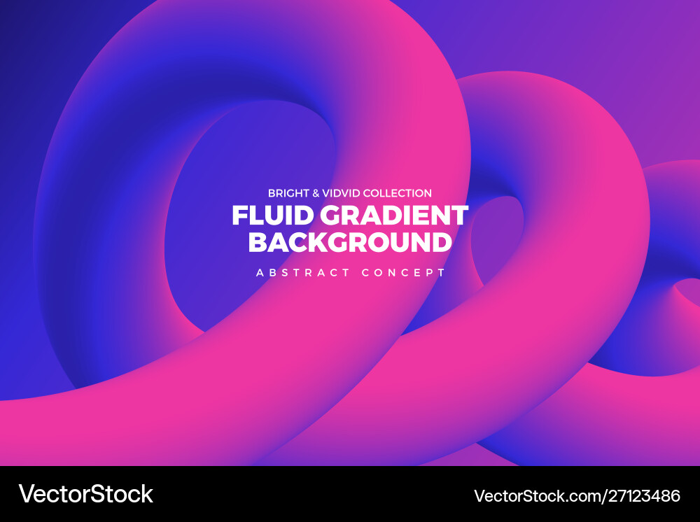 Fluid gradient background Fluid gradient background Vector Image