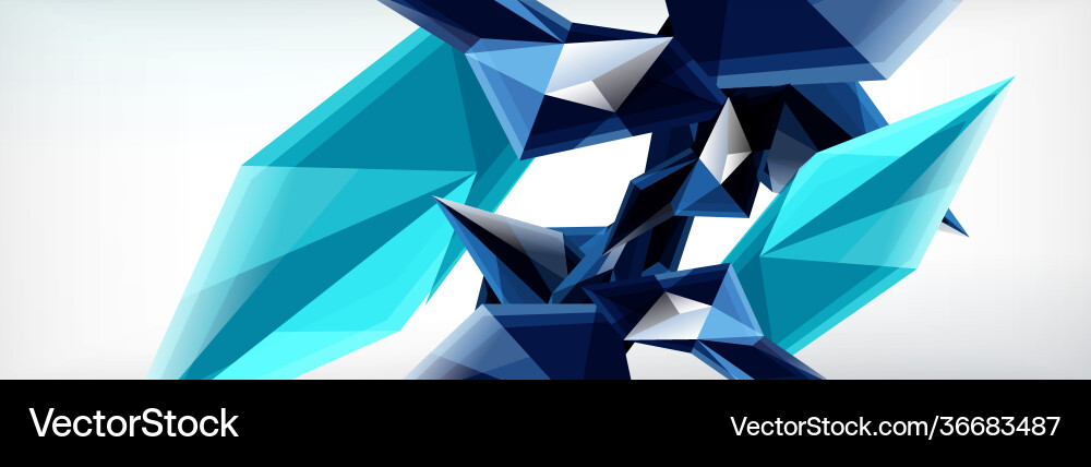 3d triangles and pyramids abstract 3d triangles and pyramids abstract vector image