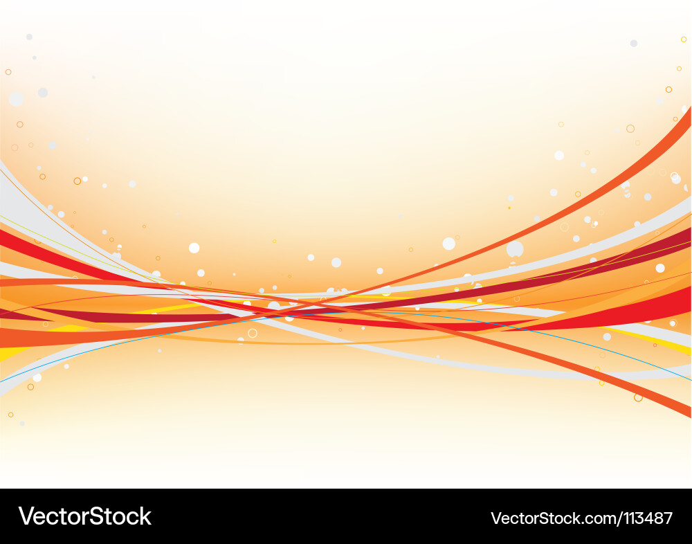Dynamic Curved Lines Background Vector Image
