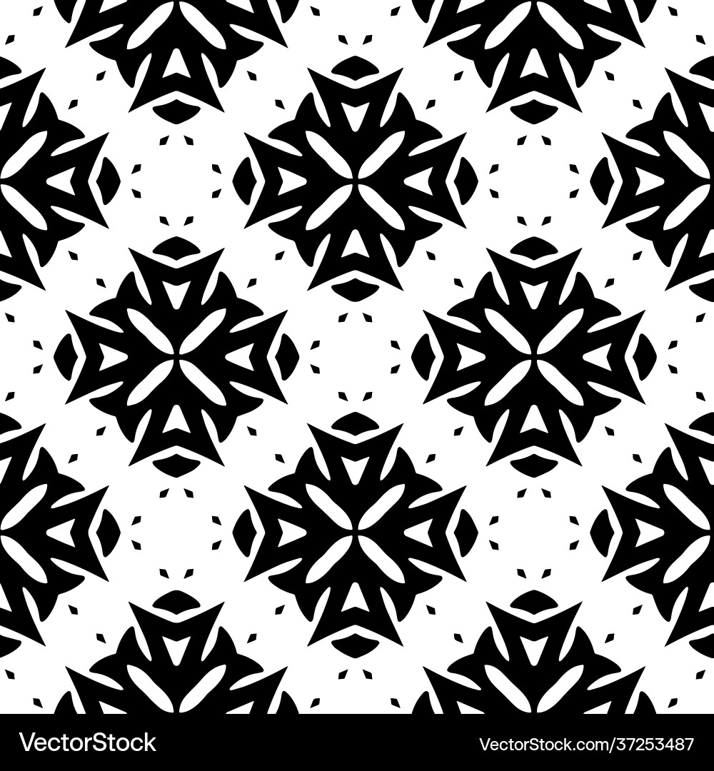 Geometric pattern with triangular elements Vector Image