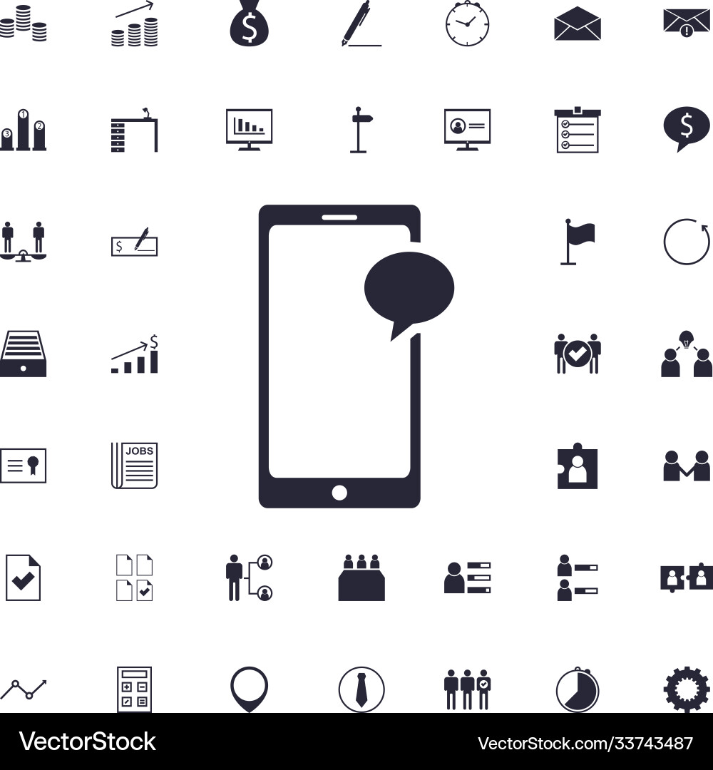 Message icon Vector Image
