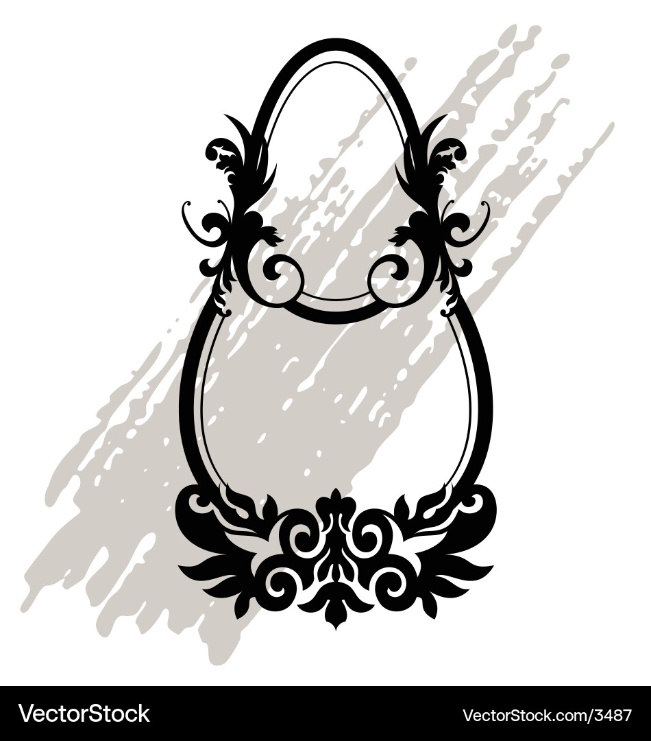 Ugly frame Vector Image
