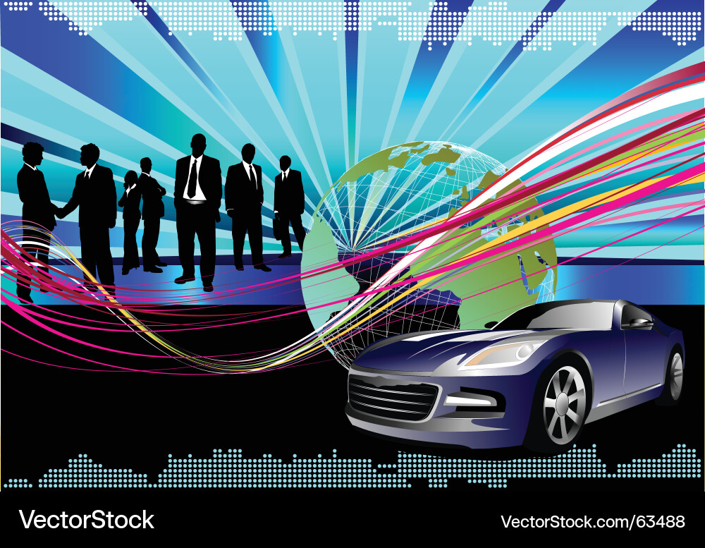 High-Tech Abstract Background Vector Image