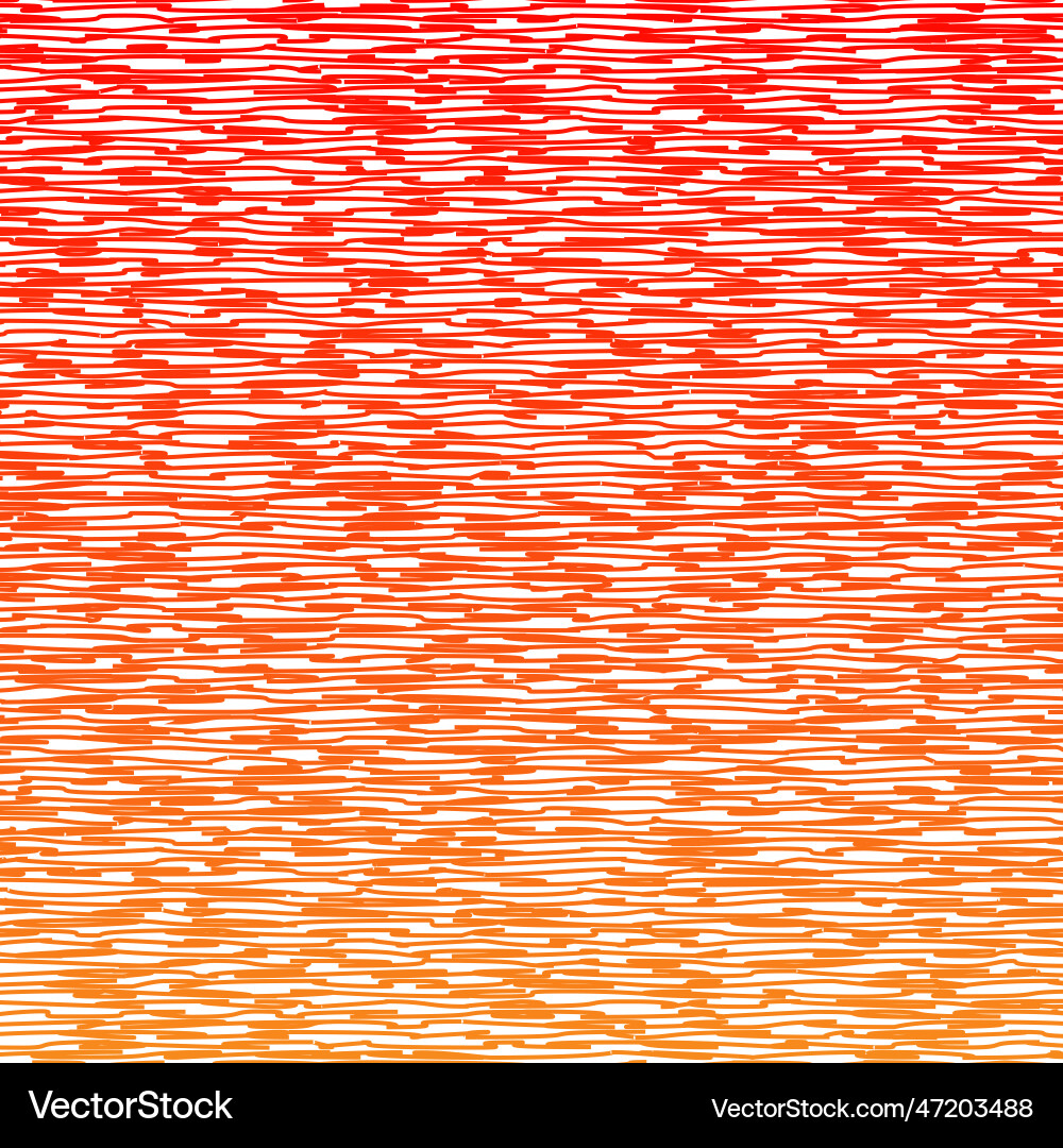 Red orange scribble abstract background Vector Image