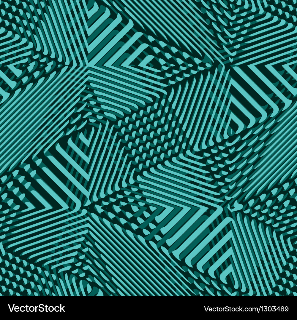 Geometric Grid Pattern vector image