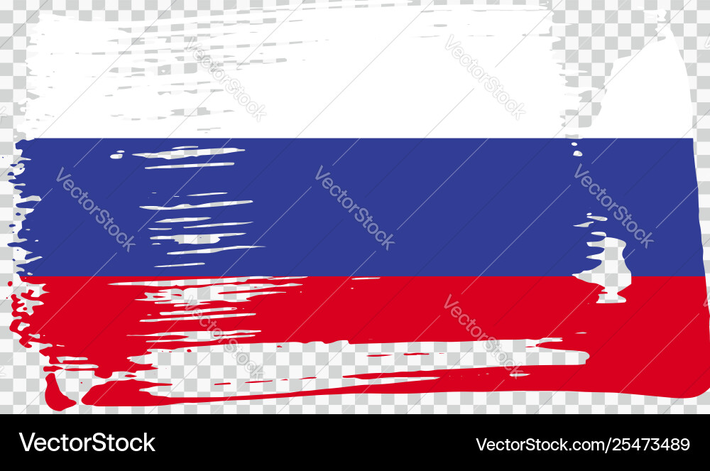 Grounge-styled flag Grounge-styled flag vector image