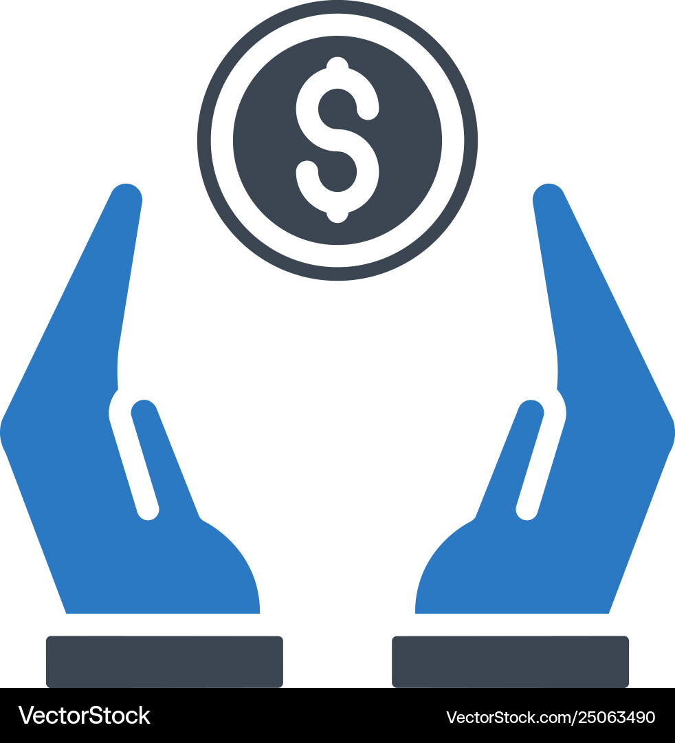 Care Dollar Care Dollar vektorbild