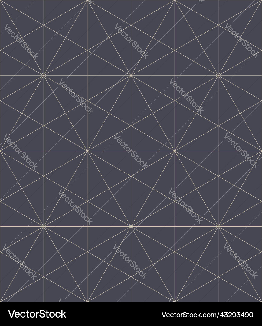Golden Ratio Grid Pattern vector image