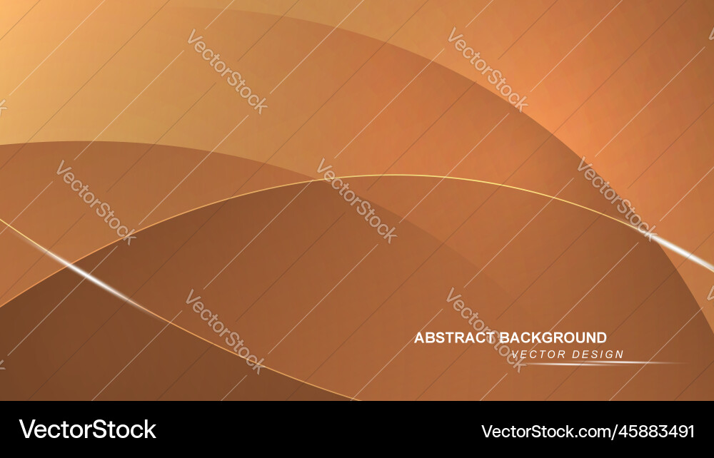 Abstract background with gradient curve shapes Vector Image