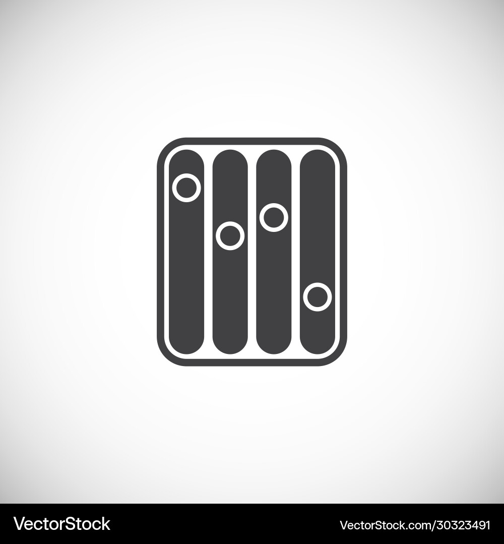 Equalizer related icons set on background vector image