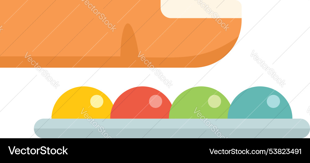 Finger pressing colorful buttons on interactive Finger pressing colorful buttons on interactive vector image