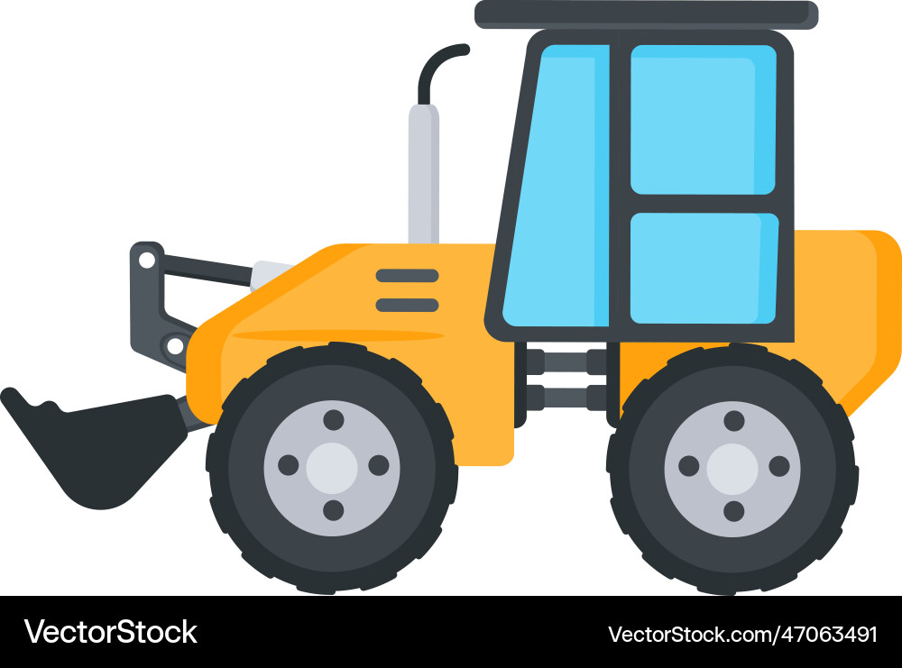 Front loader Vector Image