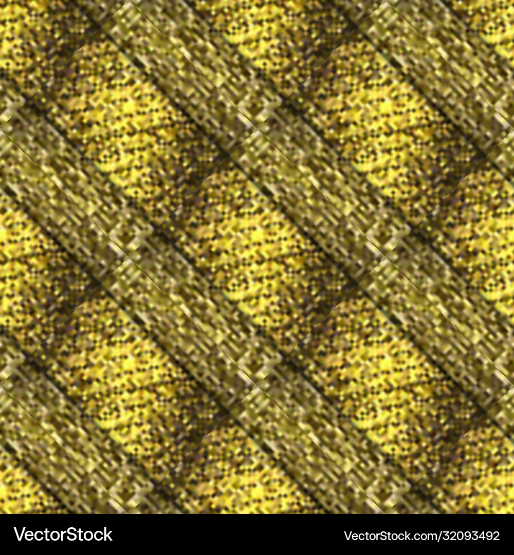 Golden texture background wilth diagonal structure vector image