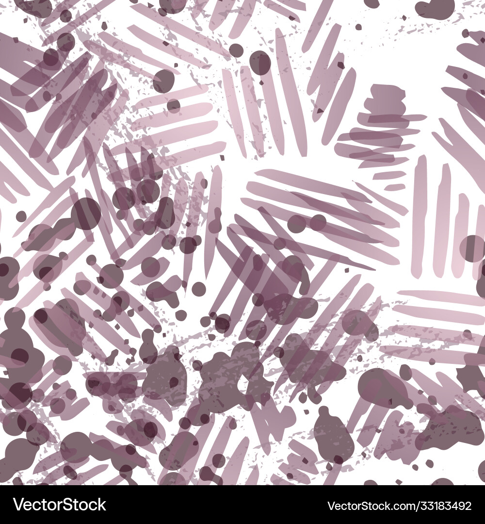 Ink Splash Textile Pattern vector image