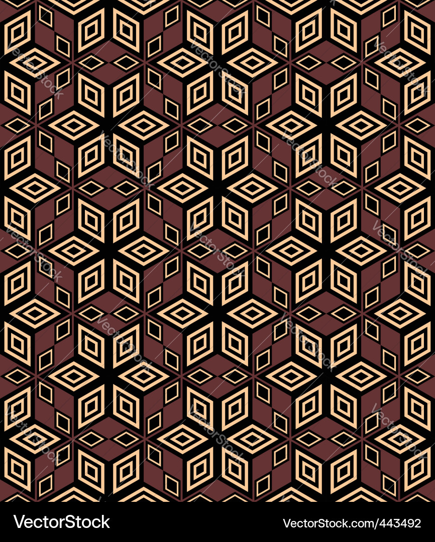 Intricate Geometric Pattern Vector Image