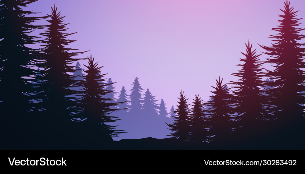 Nature forest natural pine mountains Nature forest natural pine mountains vector image
