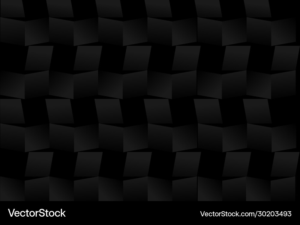 Black background pattern design texture Vector Image