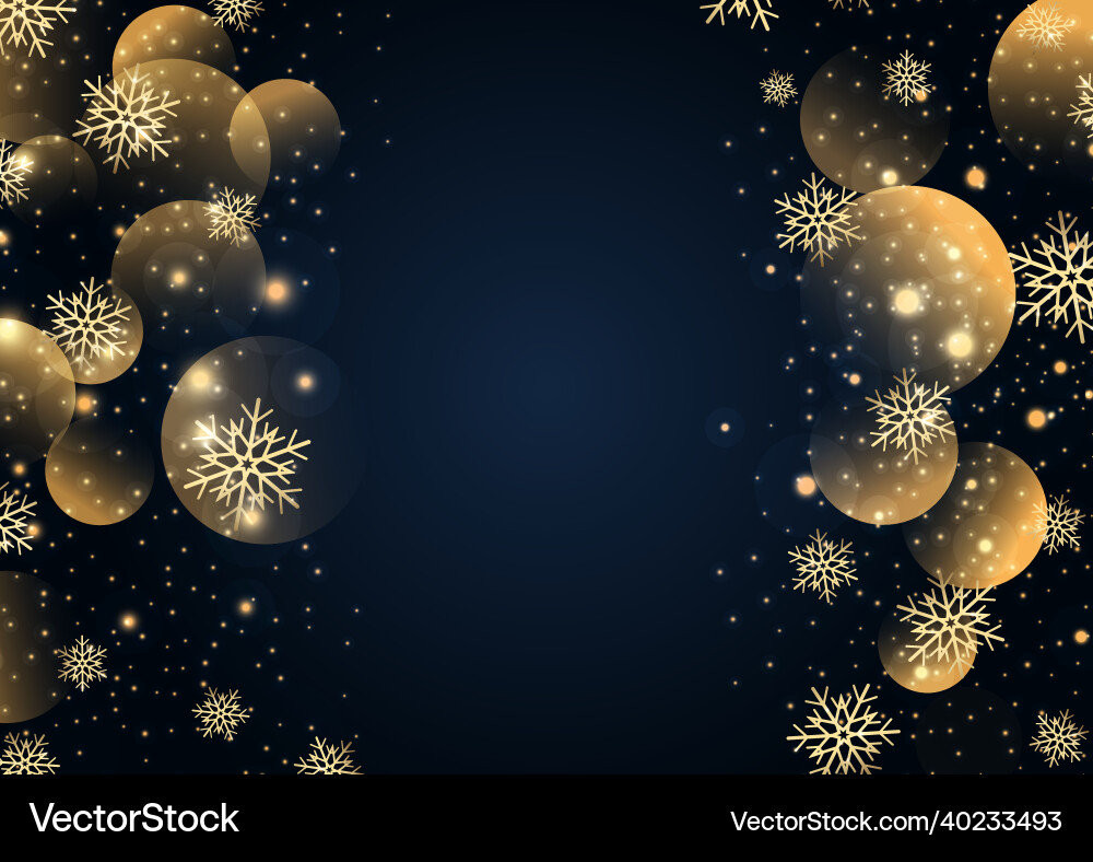 Sparkle christmas background vector image