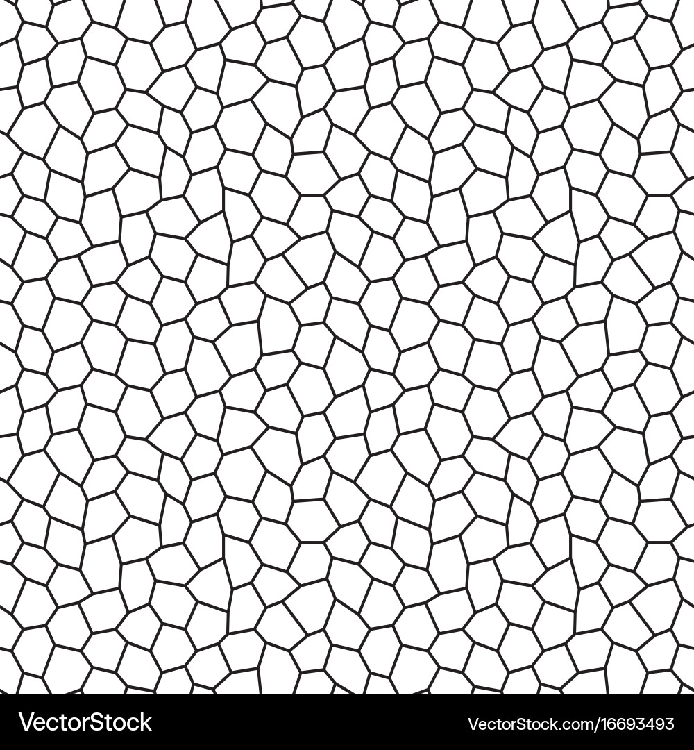 Warped Hexagonal Mesh vector image