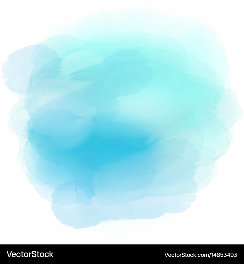 Watercolor Splash Background Vector Image