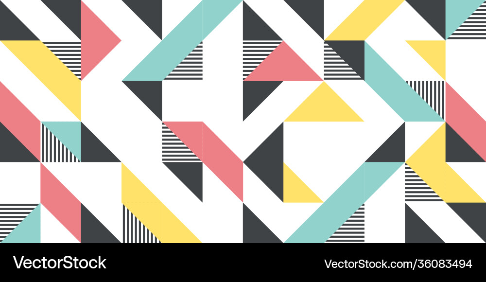 Modern background with triangles and lines Modern background with triangles and lines vector image