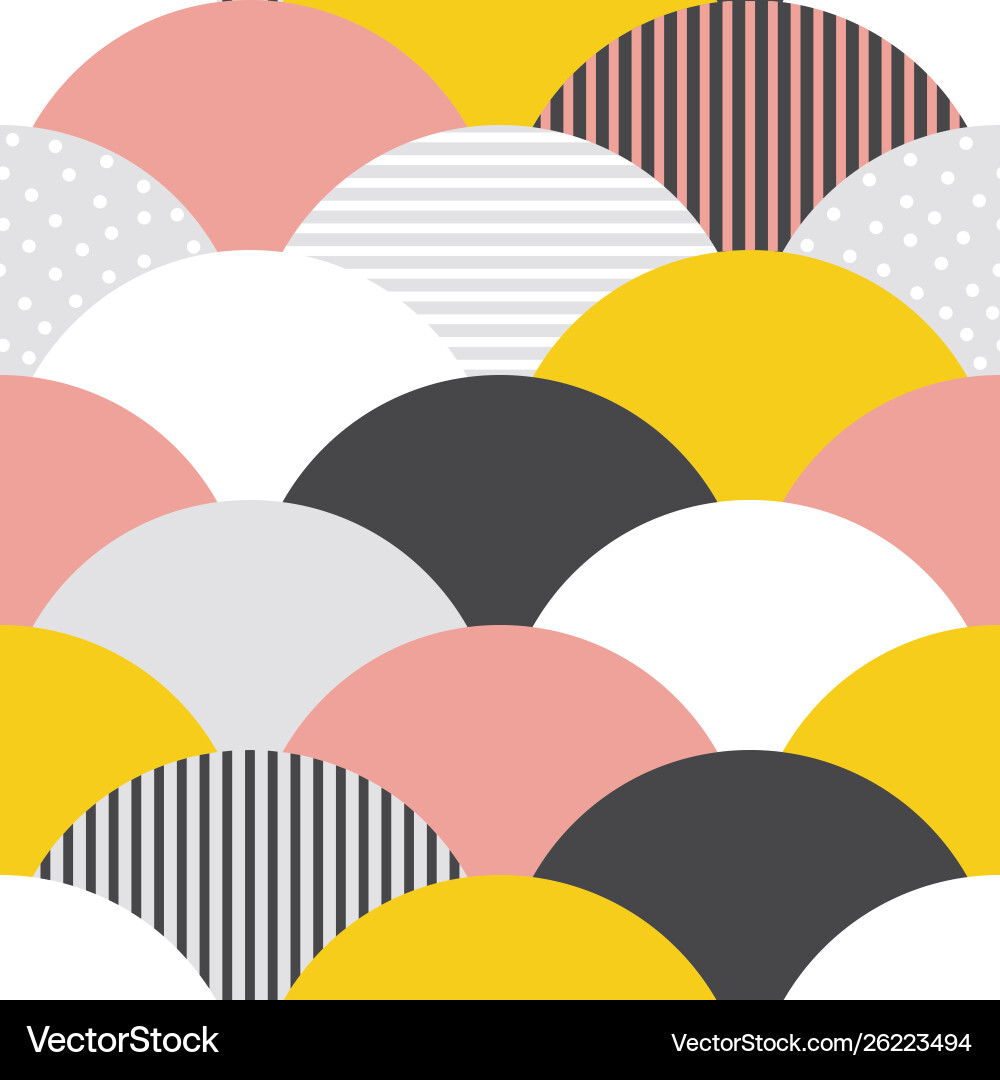 Scales pattern seamless abstract background Vector Image