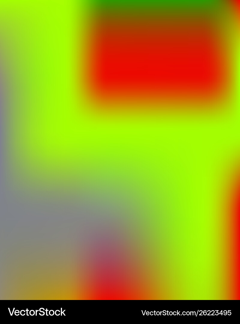 Gradient mesh painted in different colors Vector Image