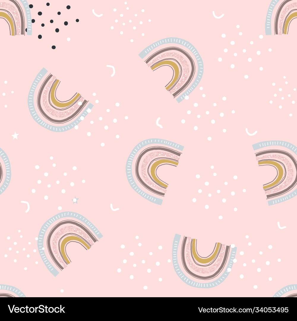 Modern minimalistic cute pattern with abstract Modern minimalistic cute pattern with abstract vector image