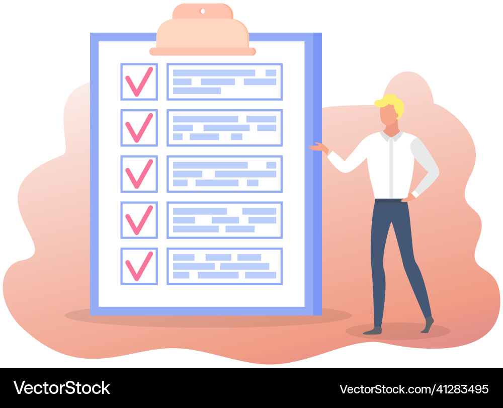Month scheduling to do list time management Month scheduling to do list time management vector image