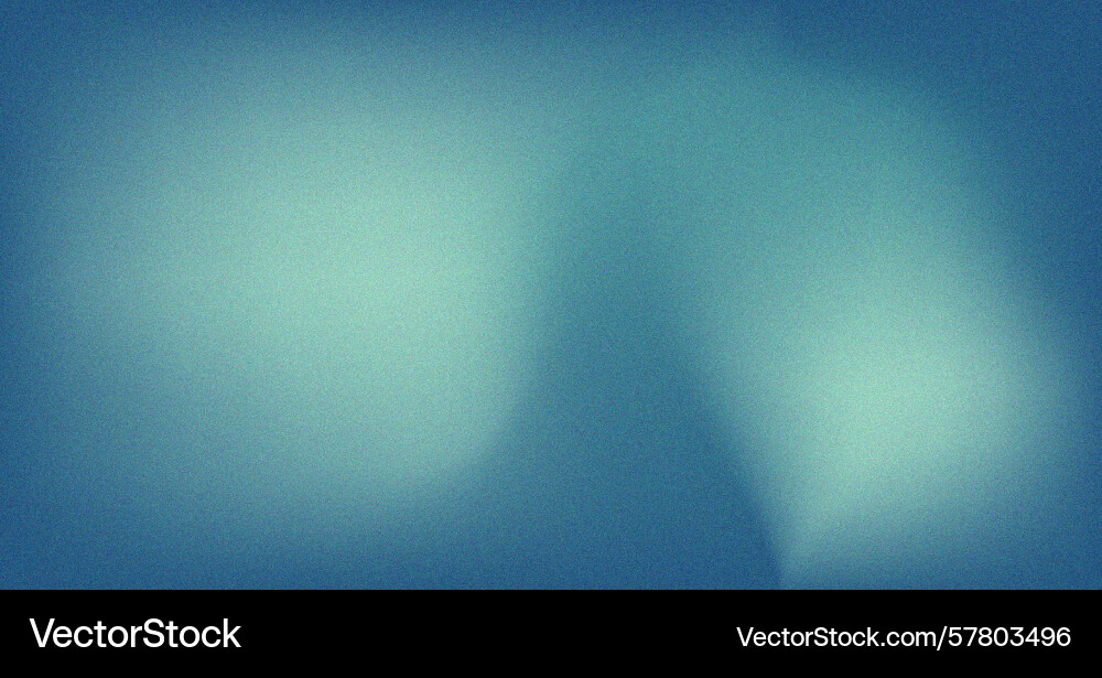Blue grainy gradient background with soft abstract vector image