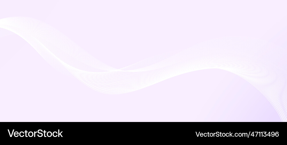 Flowing wave lines design abstract smooth curved Flowing wave lines design abstract smooth curved vector image