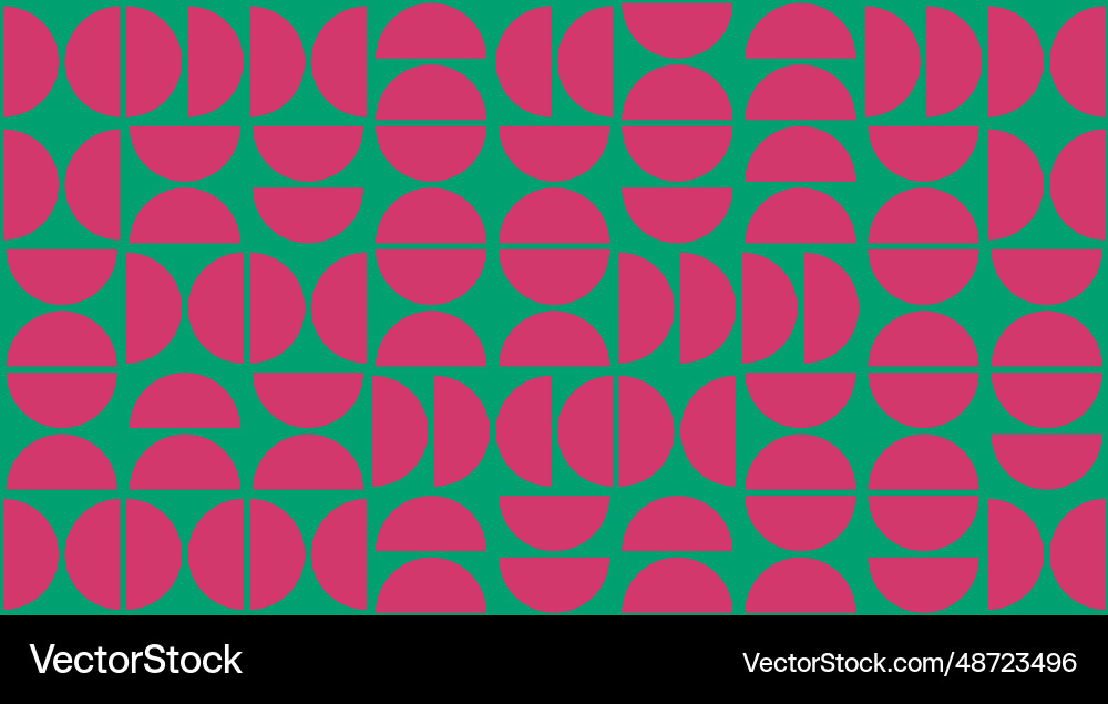 Geometry minimalistic bauhaus pattern Geometry minimalistic bauhaus pattern vector image