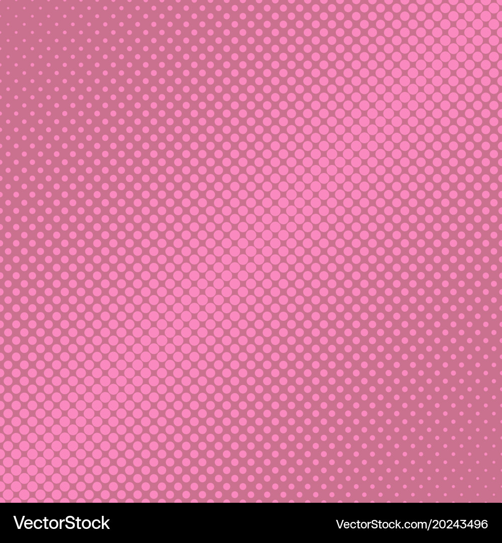 Halftone dot pattern background template vector image