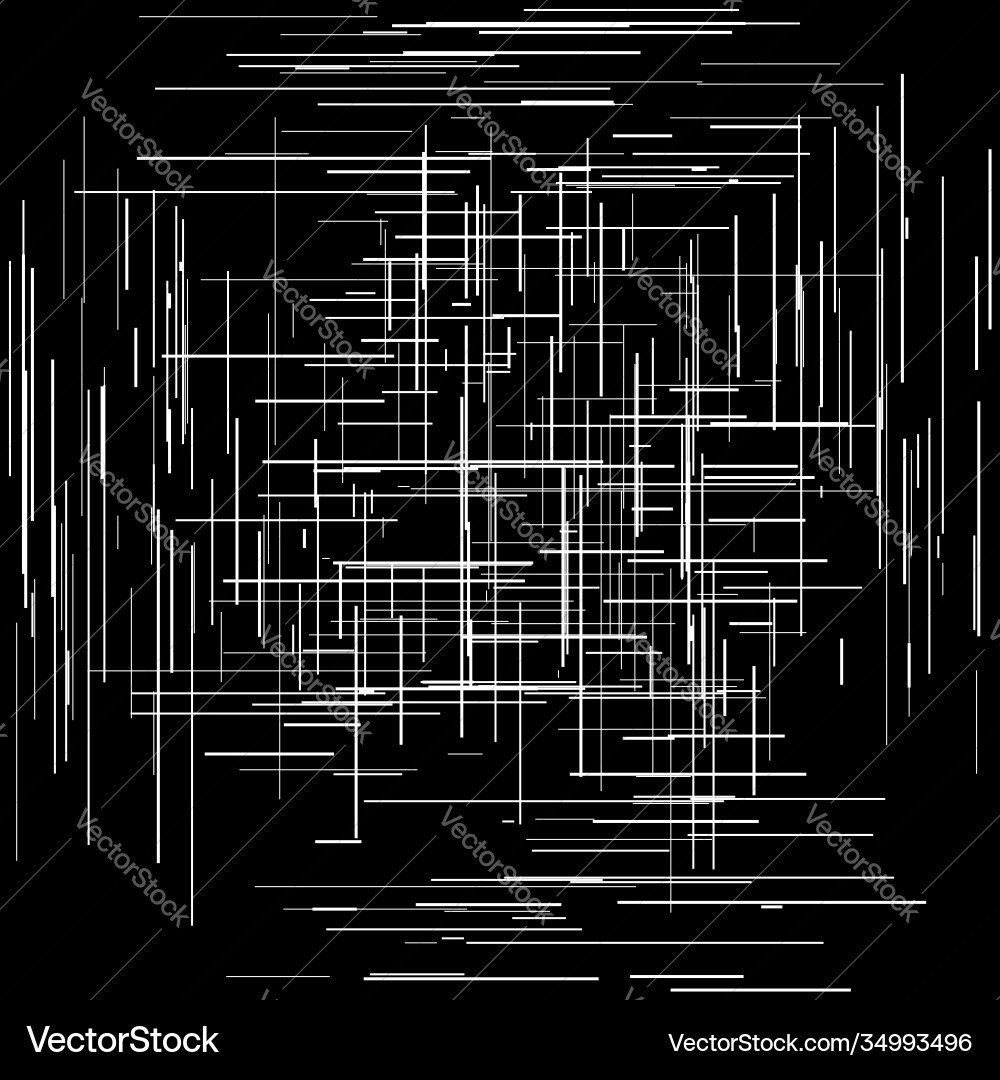 Irregular random lines harsh texture abrasion Irregular random lines harsh texture abrasion vector image