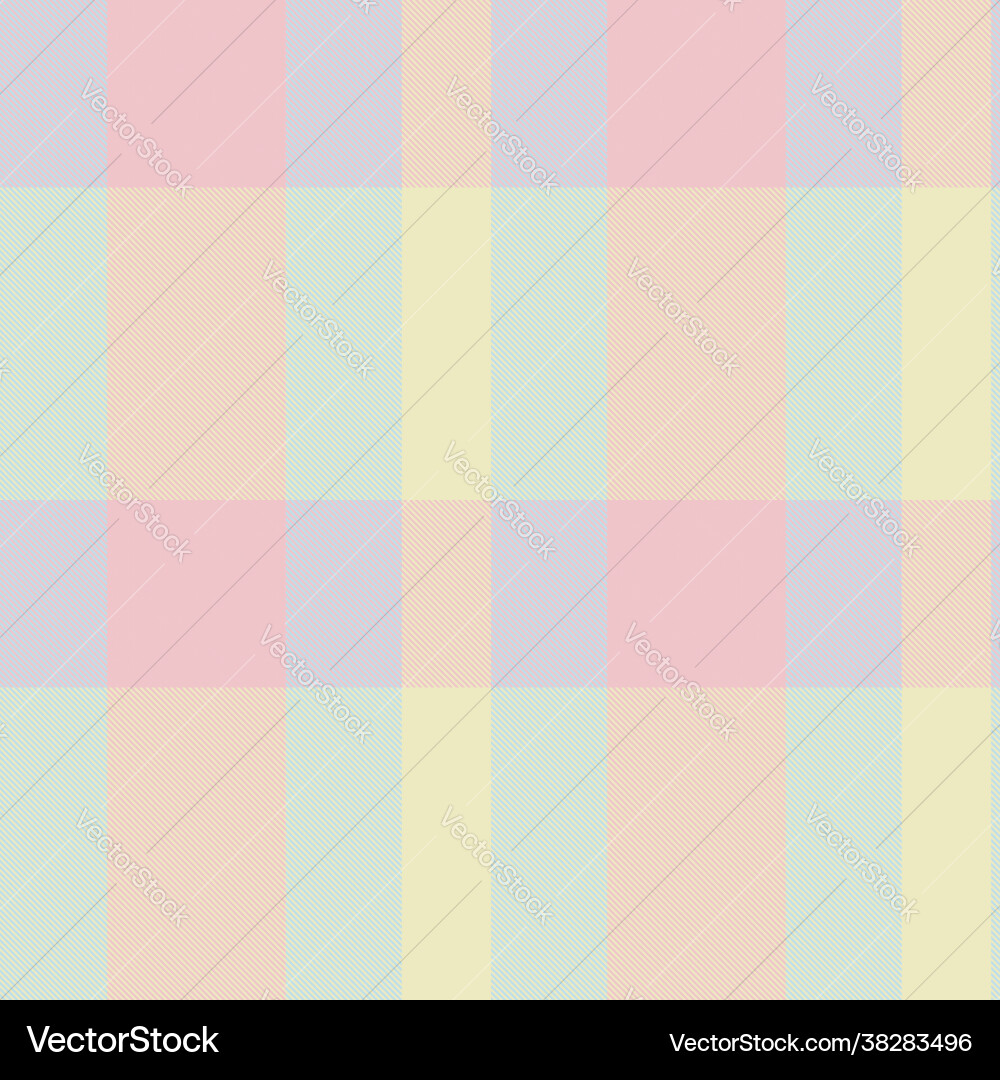 Pastel asymmetric plaid textured seamless pattern Pastel asymmetric plaid textured seamless pattern vector image