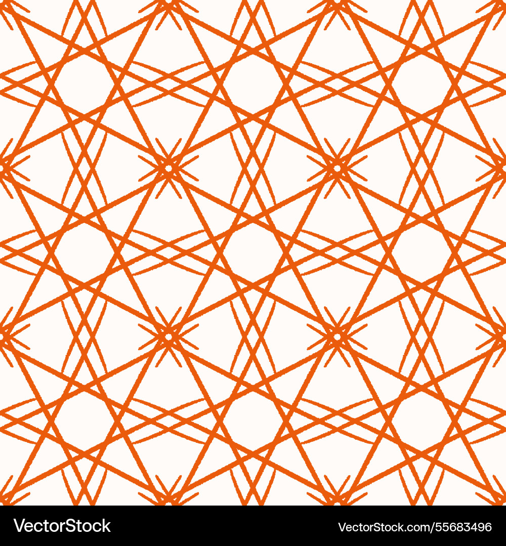 Seamless pattern with a simple abstract drawing vector image