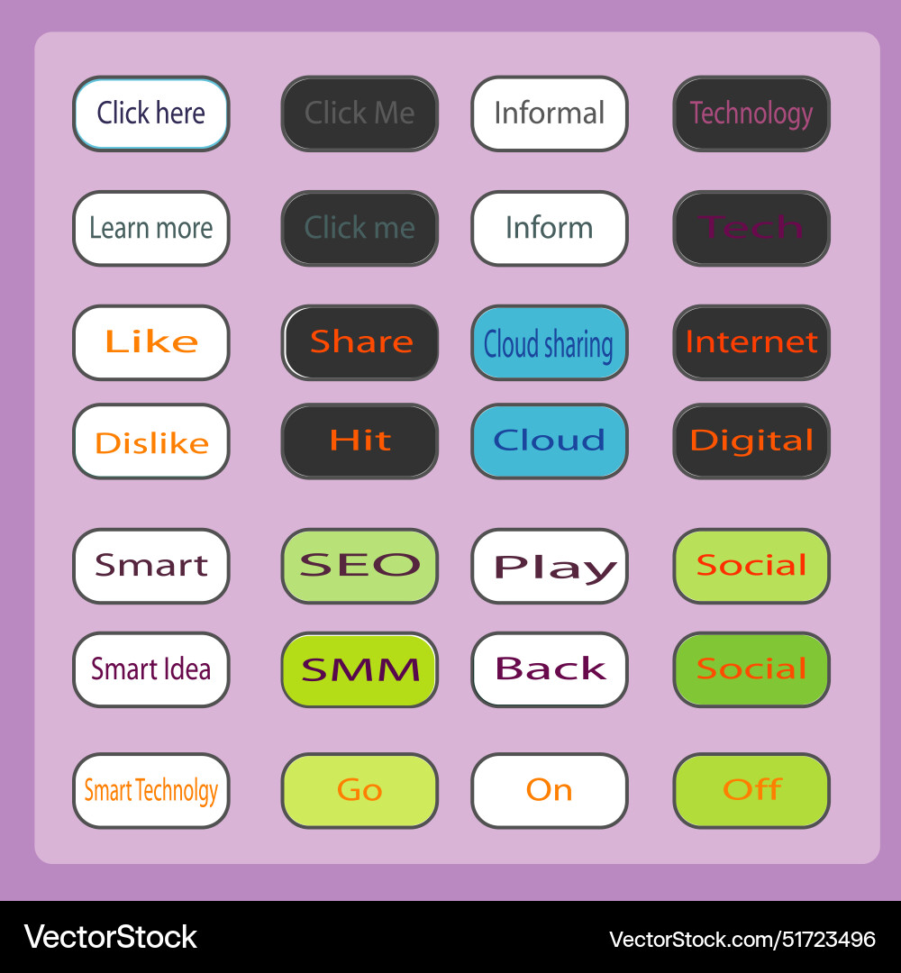 Web button 2 vector image