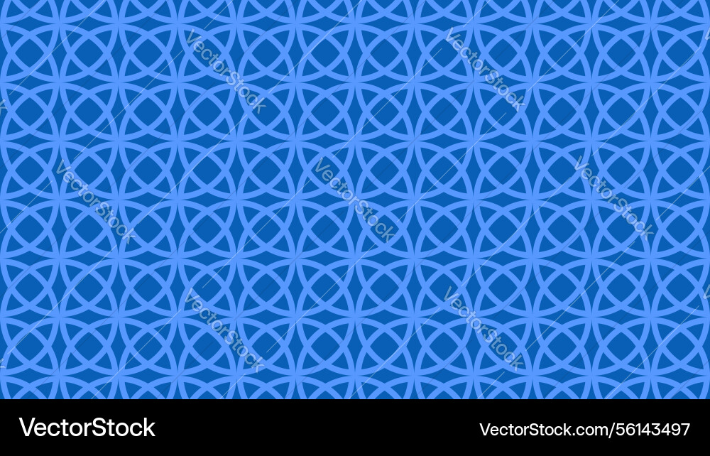 Abstract pattern circular ornamental style vector image