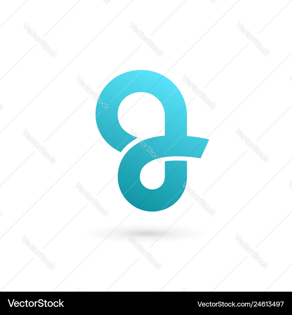 Letter g logo icon design template elements Vector Image