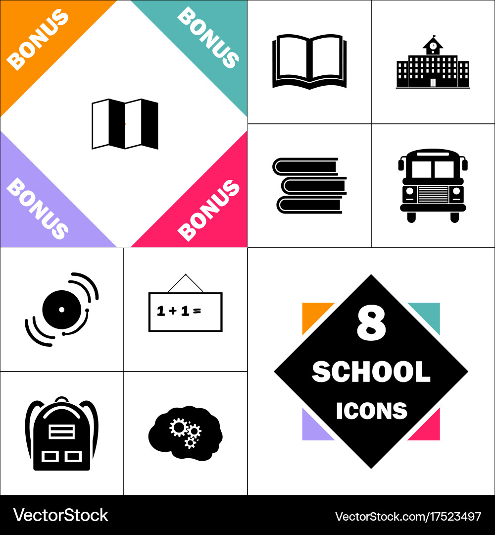 Map computer symbol Vector Image
